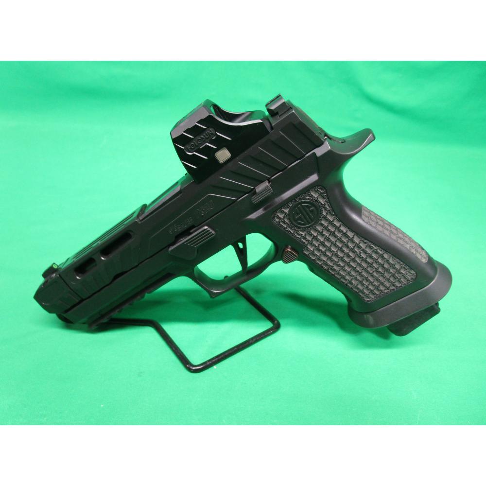 USED SIG SAUER P320 SPECTRE COMP 9MM 4.5" W/(1) 21RD MAG HOLOSUN SCS 320 GD