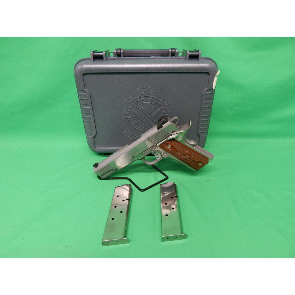 USED SPRINGFIELD 1911-A1 45 AUTO 5" W/CASE (2) 7RD MAGS LNIB (Consignment)