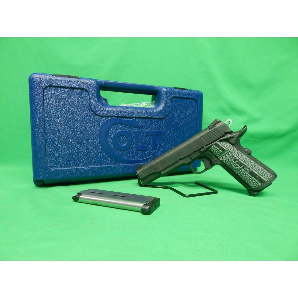 USED COLT 01080CCU GOVERNMENT MODEL COMBAT UNIT 45 ACP 5" NATIONAL MATCH BARREL W/ HARD CASE (2)8RD MAGS (Consignment)