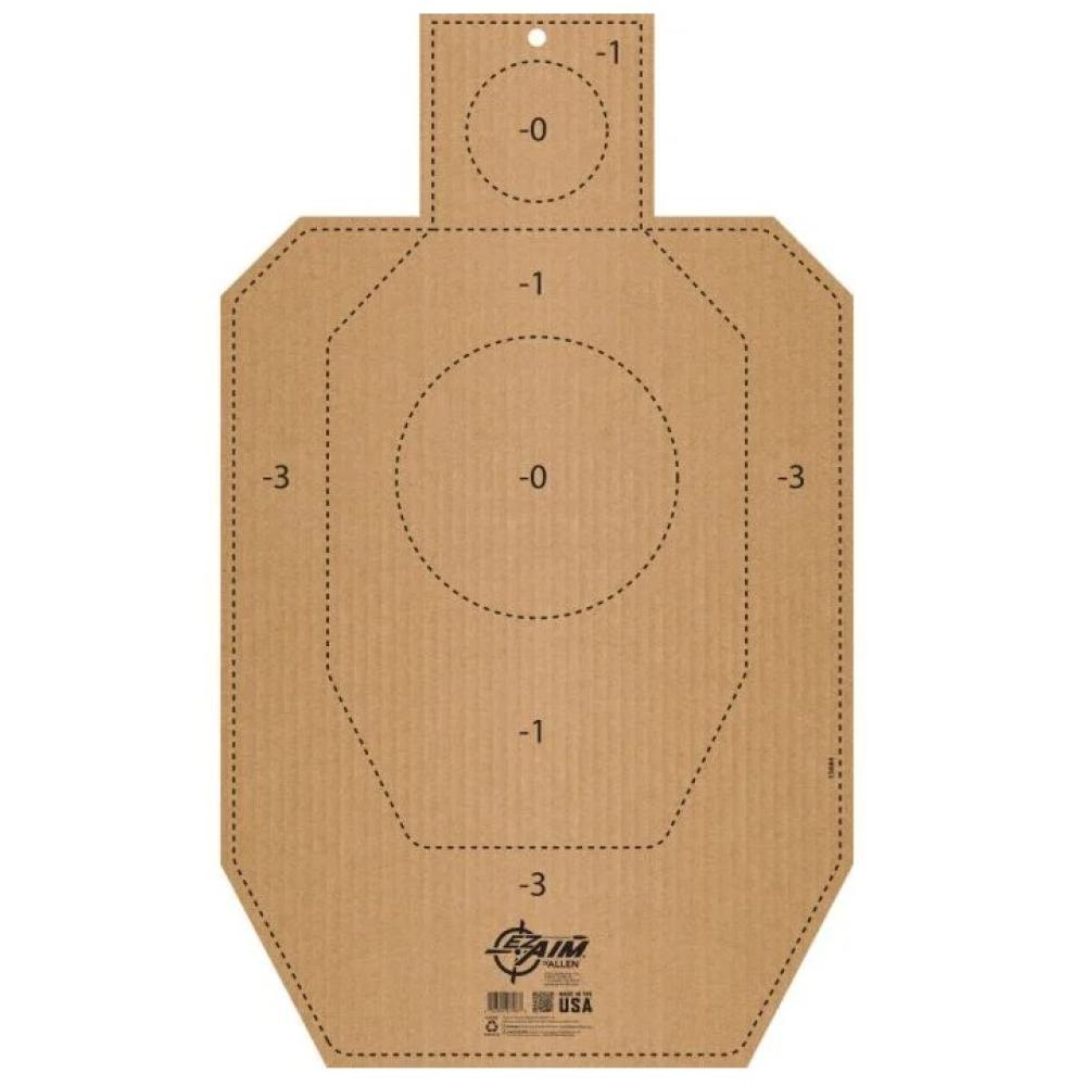 Allen 15684 EZ Aim IPSC IDPA Corrugated Silhouette Paper Shooting Target
