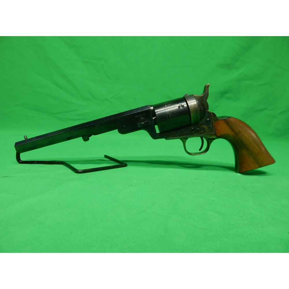 USED ASM TRADITIONS 1851 NAVY RICHARDS MASON 38SPL 7.5" SINGLE ACTION REVOLVER. BLUED OCTAGON BBL. CCH FRAME.  VERY GOOD USED CONDITION 98% (Consignment)