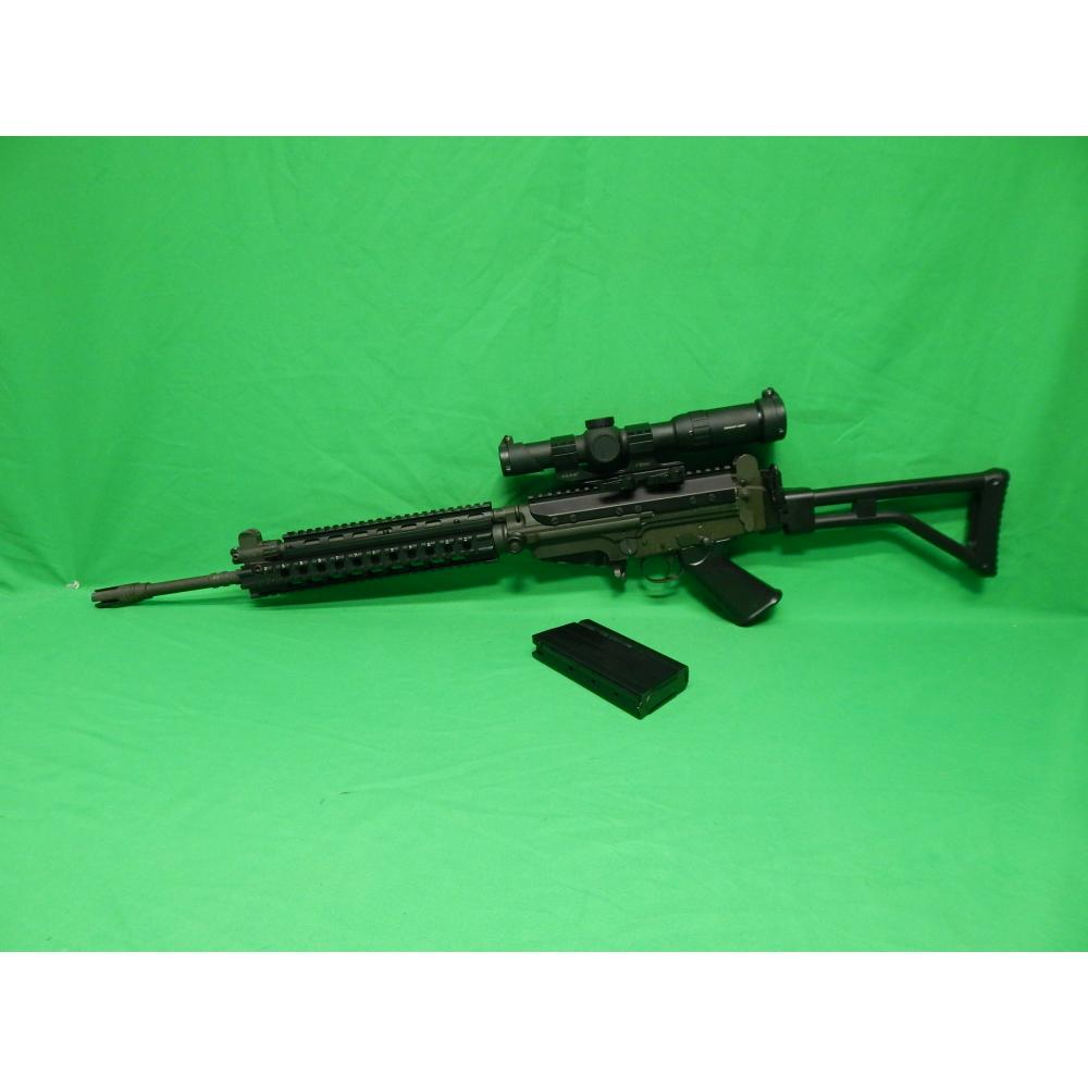 USED DSA SA58 308 18" W/RAIL OPTIC (1) 25RD MAG & ORIGINAL PARTS (Consignment)