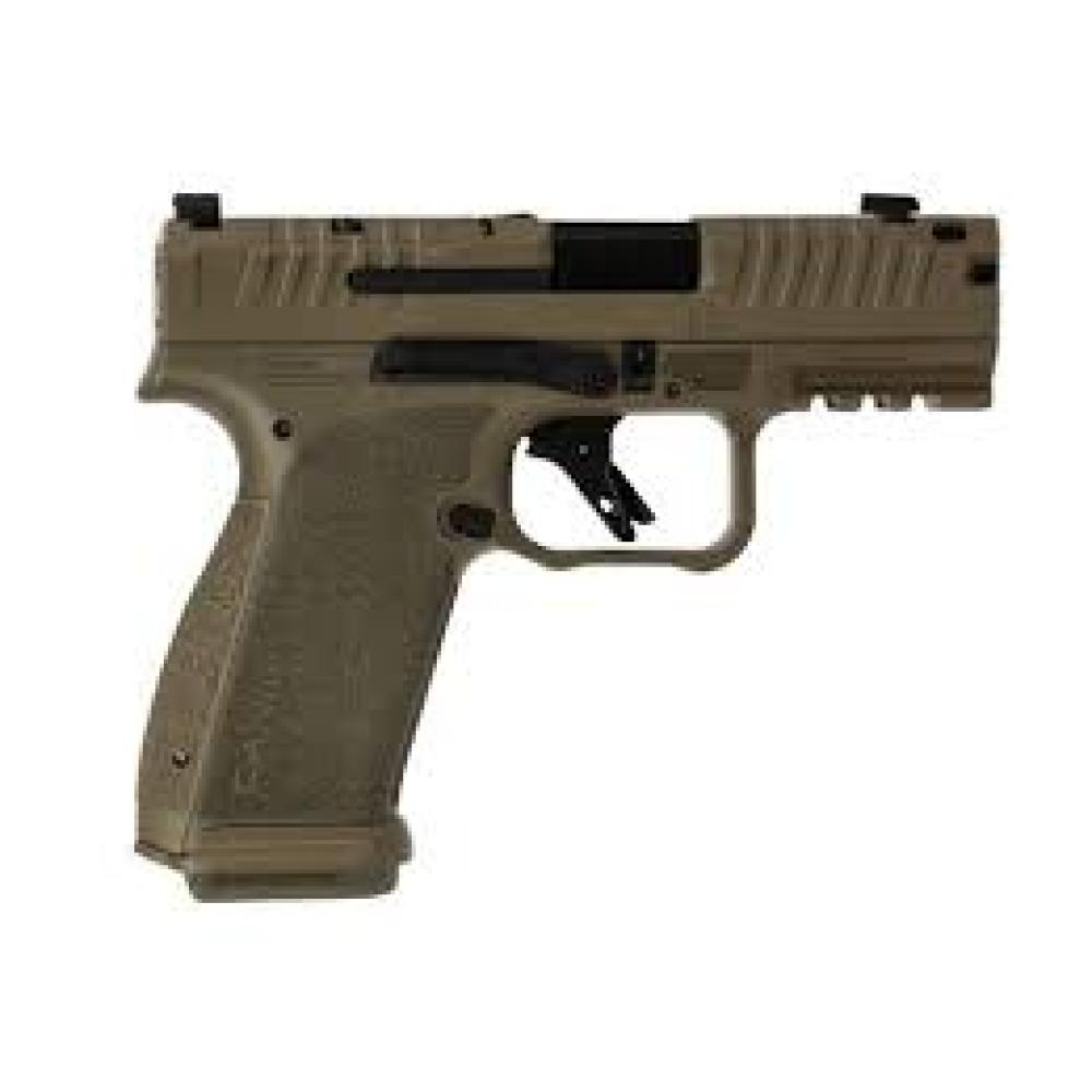 CANIK METE MC9 Prime, Semi-automatic, Striker Fired, Compact, 9MM, 3.64 Barrel, Compensated Slide and Barrel with Blast Chamber, Night Sights, Optics Ready, Matte Finish, Black, 17 Rounds, 2 Magazines HG8328-N