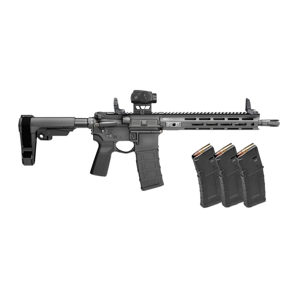 Springfield Armory STV9115556BPV2PAC SAINT Victor V2 Gear Pac 5.56 NATO 30+1 11.50" Black Melonite Barrel, M-LOK Handguard, Black Hardcoat Anodize Alu