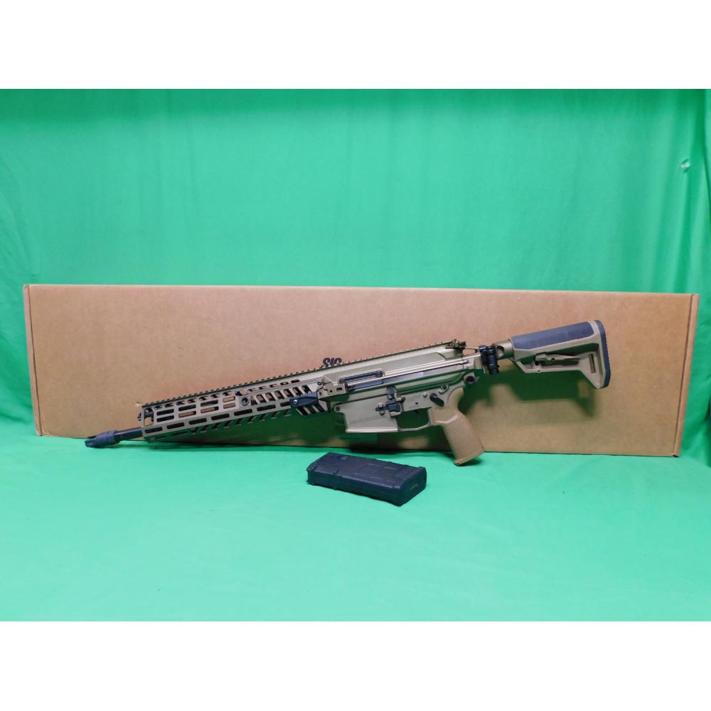 USED SIG SAUER MCX SPEAR 7.62 NATO 16" BARREL W/ BOX, & 1 MAG
