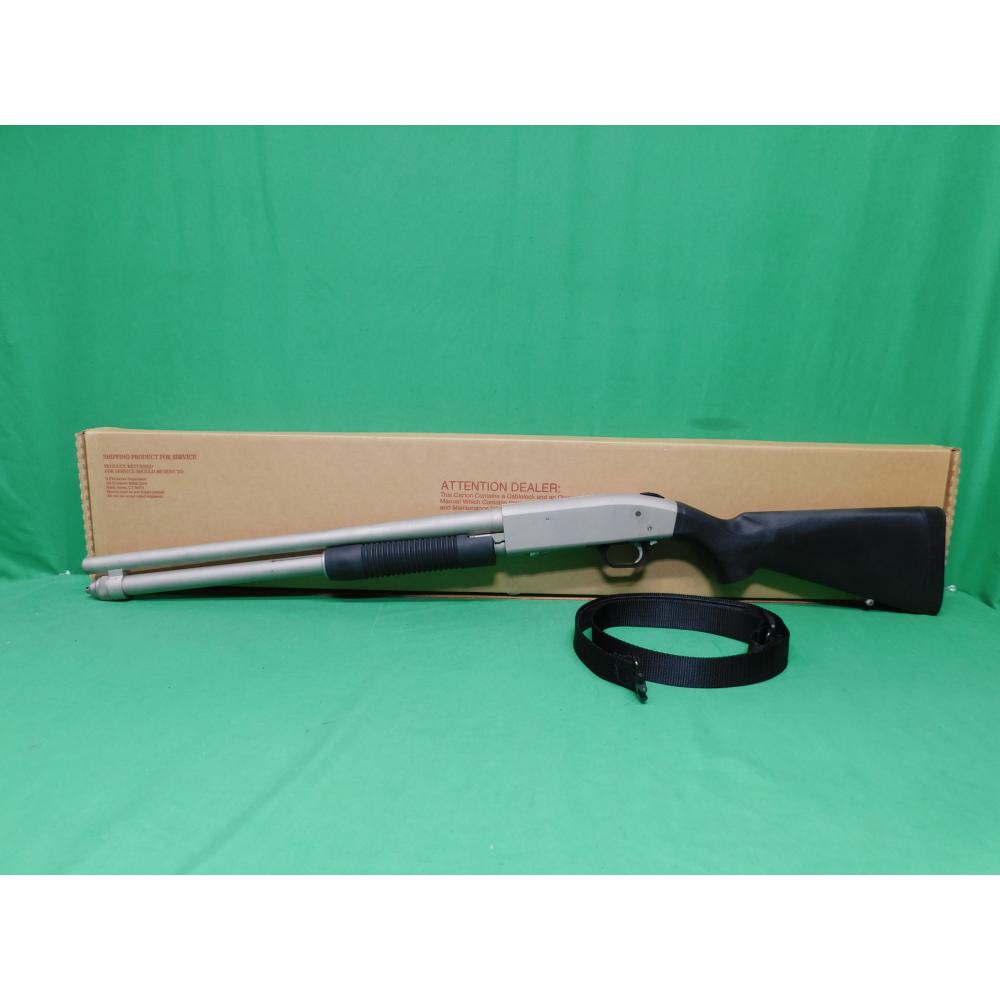 USED MOSSBERG 50299 MARINECOAT 590 12GA 20" PUMP SHOTGUN. IN BOX. VERY GOOD USED CONDITION 98%  (Consignment)