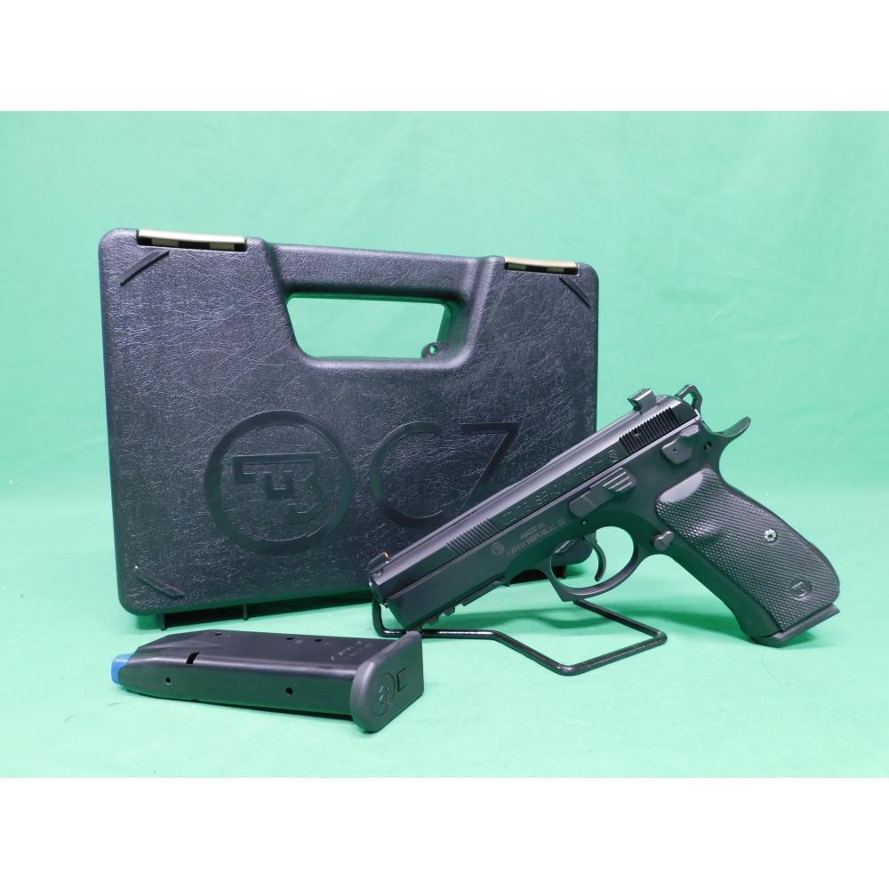 USED CZ 75 SP-01 9MM 4.6" W/ CASE (2) 17RD MAGS  (Consignment)