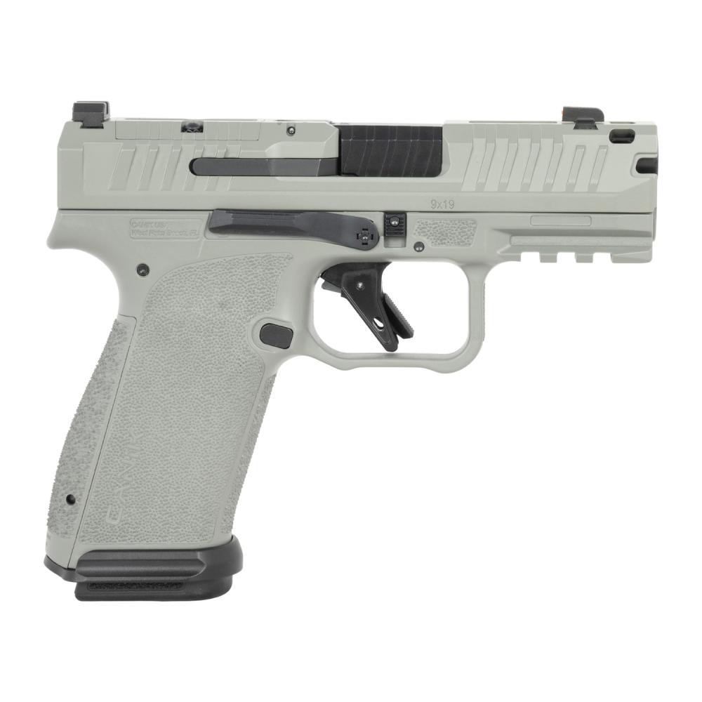 CANIK METE MC9 Prime, Semi-automatic, Striker Fired, Compact, 9MM, 3.64 Barrel, Compensated Slide and Barrel with Blast Chamber, Night Sights, Optics Ready, Matte Finish, Black, 17 Rounds, 2 Magazines HG8328-N