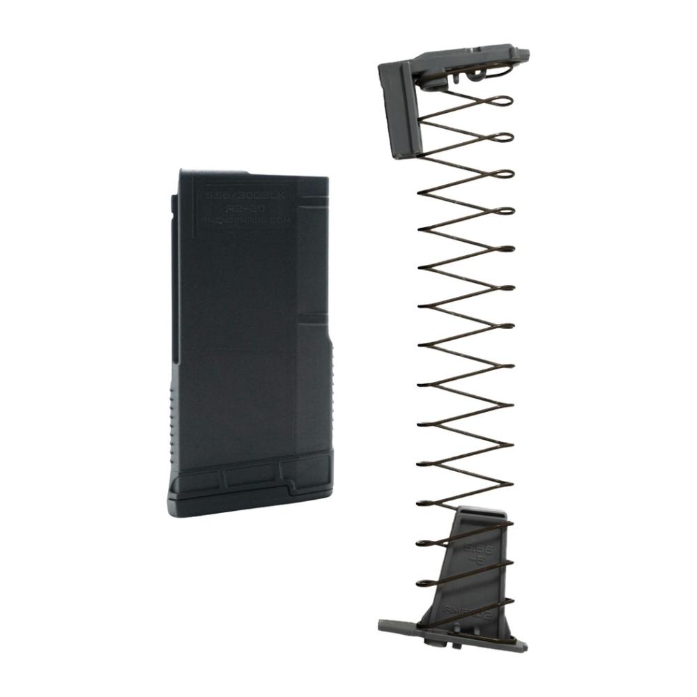 Amend2 AR-15/M4/M16 5.56MM Mod-A Black 15/20 15-Rd Mag - CO Compliant