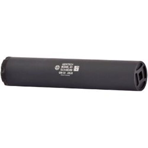 GEMTECH GM-22 SUPPRESSOR 22LR BLK