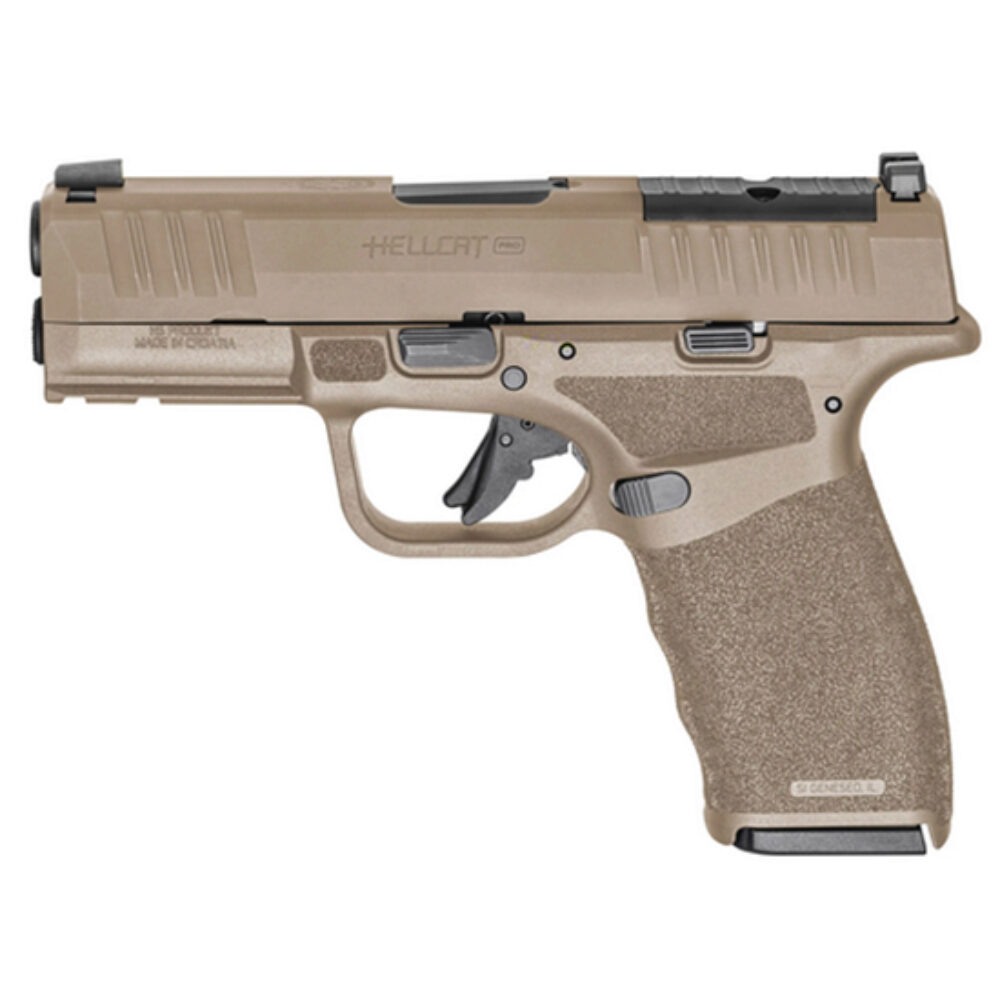 SPRGFLD HELLCAT PRO 9MM 3.7 17RD FDE