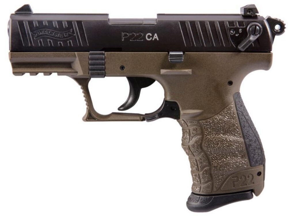 WALTHER P22 CA MILITARY 22LR