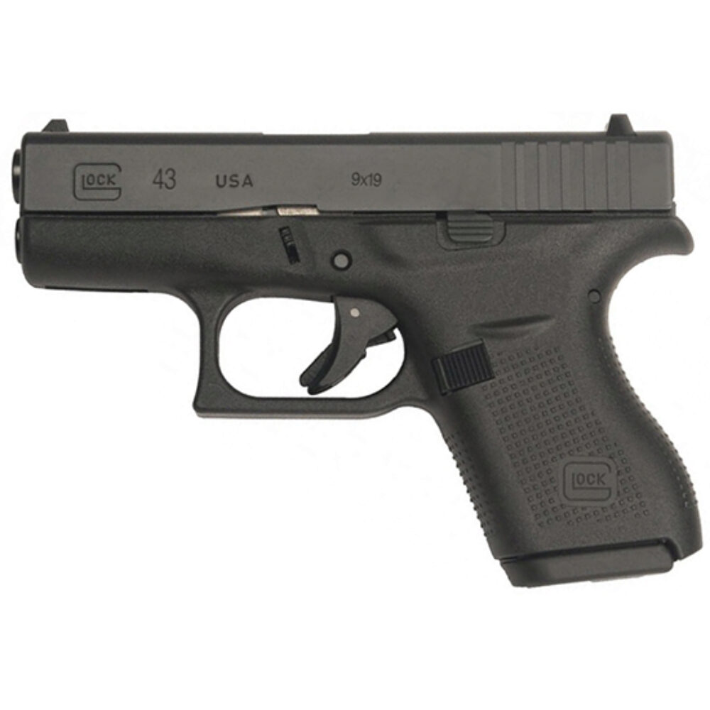 GLOCK 43 9MM LUGER FS 6-SHOT