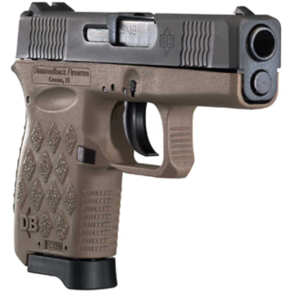 DBF DB9 9MM 6RD FS POLY FDE/BLK