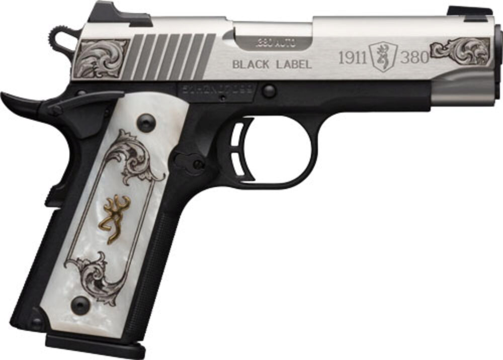 BG 1911-380 MED. S/S ENGRAVED