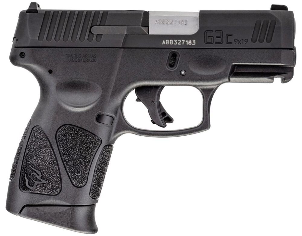 TAURUS G3C 9MM 3.26 10RD BLK 2 MAGS