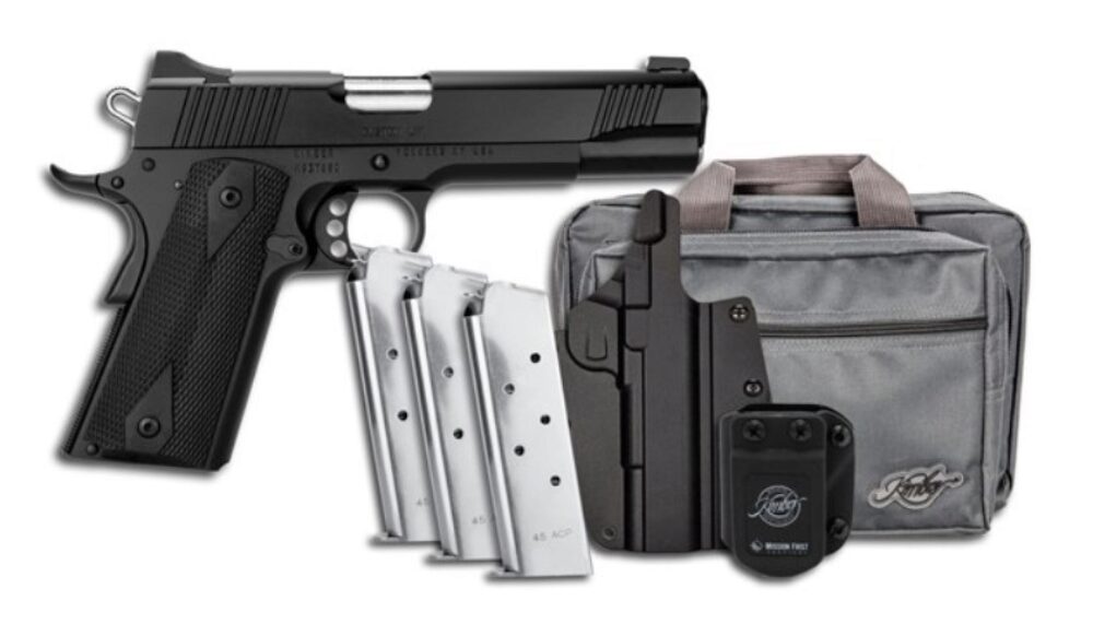 KIMBER CUSTOM LW 45ACP 7RD CLB BNDL
