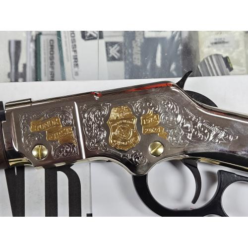 NIB DISCONTINUED HENRY GOLDEN BOY 22LR  US BORDER PATROL 100TH ANNIVERSARY