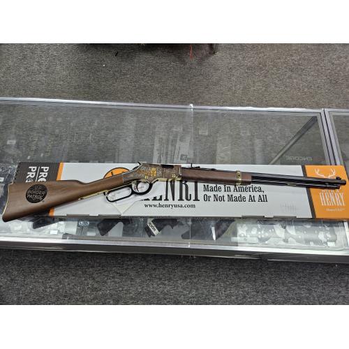 NIB DISCONTINUED HENRY GOLDEN BOY 22LR  US BORDER PATROL 100TH ANNIVERSARY