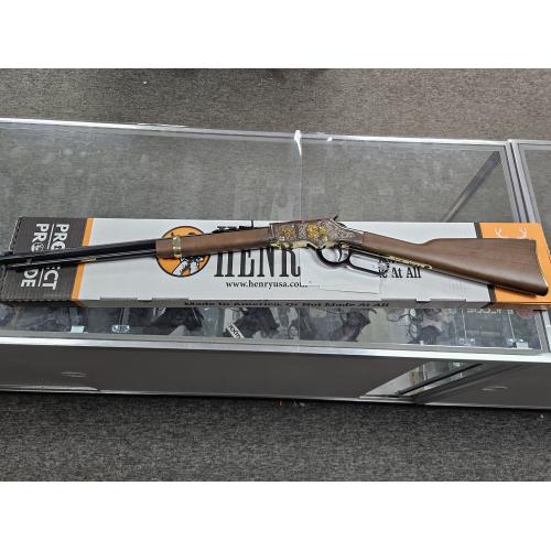 NIB DISCONTINUED HENRY GOLDEN BOY 22LR  US BORDER PATROL 100TH ANNIVERSARY