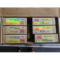 1 case - 6 (20) round boxes of Hornady Custom 405 Win. 300 gr. Interlock SP