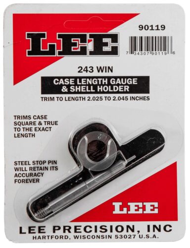 Lee Precision 90119 Case Length Gauge  243 Win