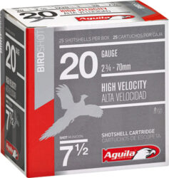 AGUILA SHOTSHELL 20GA 2.75