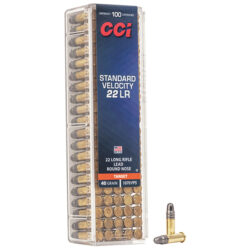 CCI 0032 Standard Velocity  22LR 40gr Lead Round Nose 100 Per Box/50 Case