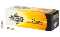 Armscor 50015PH Precision  22LR 36gr High Velocity Hollow Point 50 Per Box/100 Case