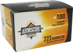 Armscor 50326 Precision Value Pack 22TCM 40gr Jacketed Hollow Point 100 Per Box/12 Case