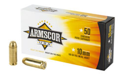 Armscor FAC102N USA  10mmAuto 180gr Full Metal Jacket 50 Per Box/20 Case