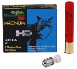 Brenneke SL4103M Magnum  410Gauge 3 1/4oz Slug Shot 5 Per Box/90 Case