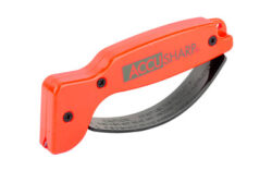 AccuSharp 014C Sharpener  Hand Held Tungsten Carbide Sharpener Orange