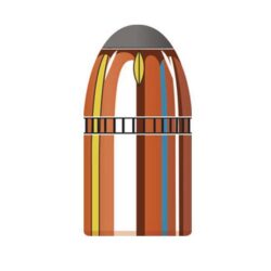 Hornady 4502 InterLock  45 Cal .458 350 gr Round Nose 50 Per Box/ 15 Case