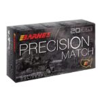Barnes Bullets 30740 Precision Match  300Win Mag 220gr Open Tip Match Boat Tail 20 Per Box/10 Case