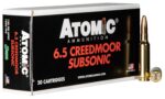 ATOMIC 00476 6.5CRD      130 SUBSONIC HPBT   20/10