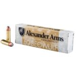 Alexander Arms AB400FPBOX FP  50Beowulf 400gr Flat Point 20 Per Box/10 Case