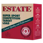 Estate Cartridge SS12H8 Super Sport Competition Target 12Gauge 2.75 1 1/8oz 8Shot 25 Per Box/10 Case