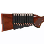 Allen 206 Rifle Cartridge Holder  9rd Black Elastic Buttstock Mount