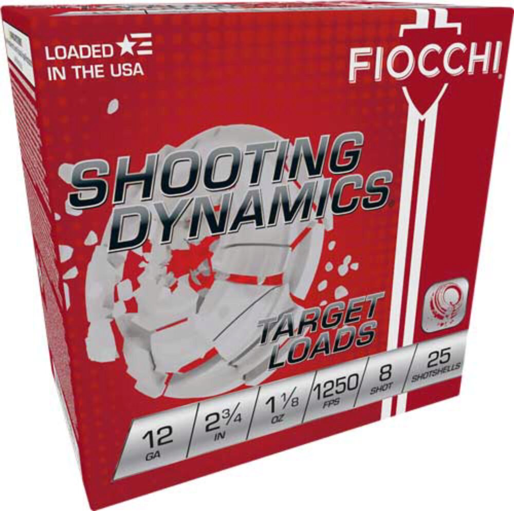 FIOCCHI 12GA 2.75 1-1/8OZ #8