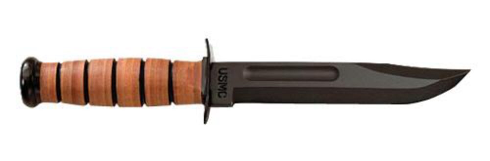 KABAR 1217    USMC FIGHT/UTL WS          7 LTH/BLK