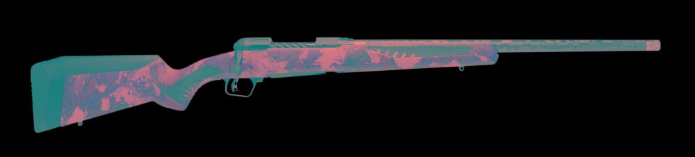 SAV 58018 110 ULTRALIGHT 22 6.5CRD WOODLAND CAMO