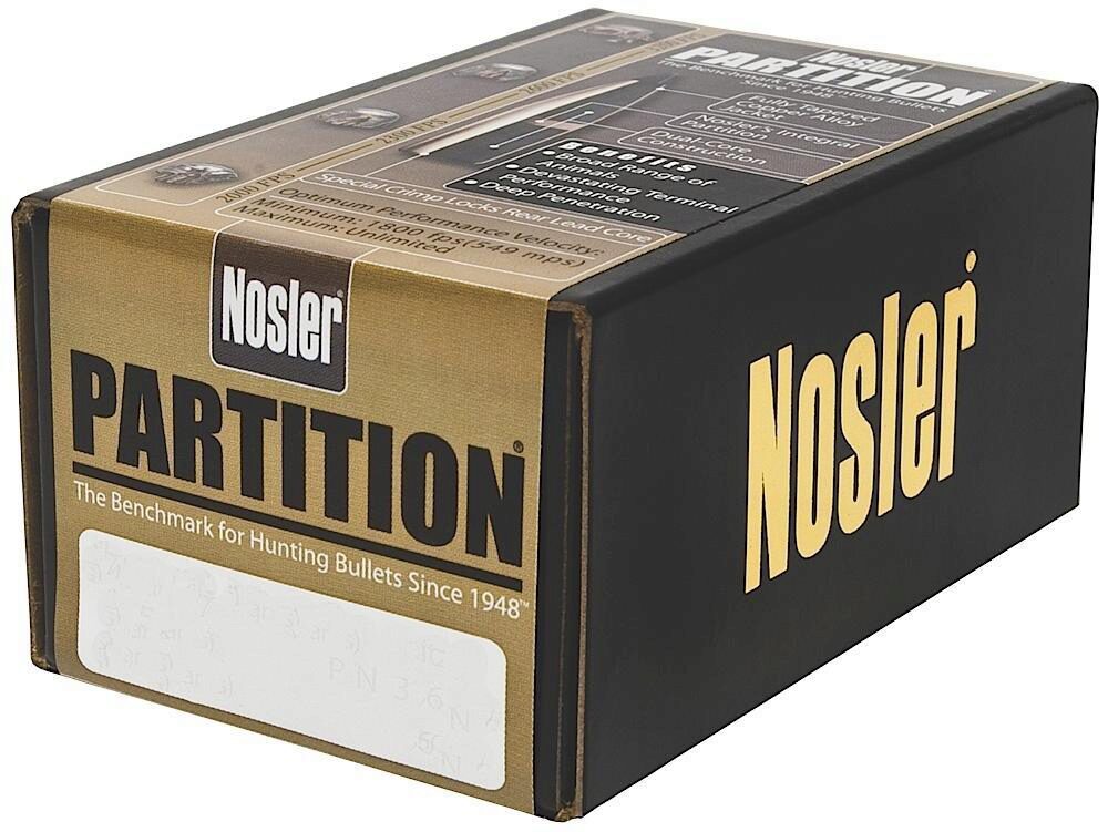 Nosler 16326 Partition  7mm 150gr Spitzer 50/Box