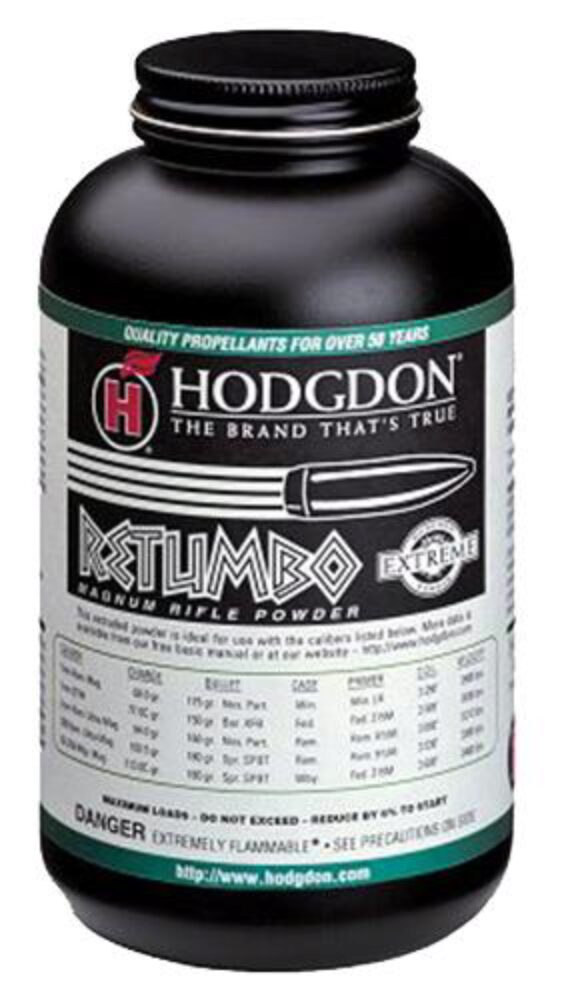 Hodgdon RET8 Retumbo Rifle Powder MG 8LBS