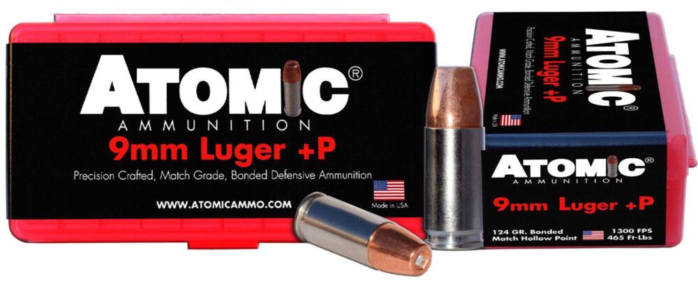 ATOMIC 00454 9MM         124 MATCH HP        20/10