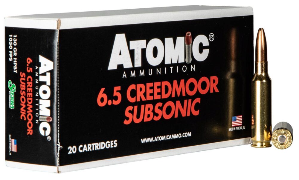 ATOMIC 00476 6.5CRD      130 SUBSONIC HPBT   20/10