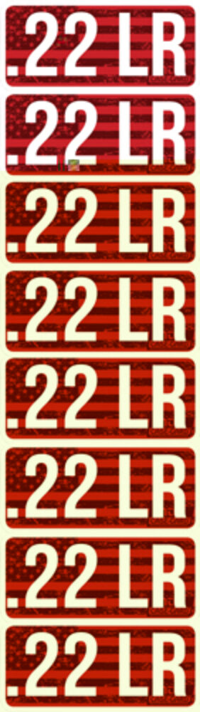 MTM AMMO CALIBER LABELS 22LR