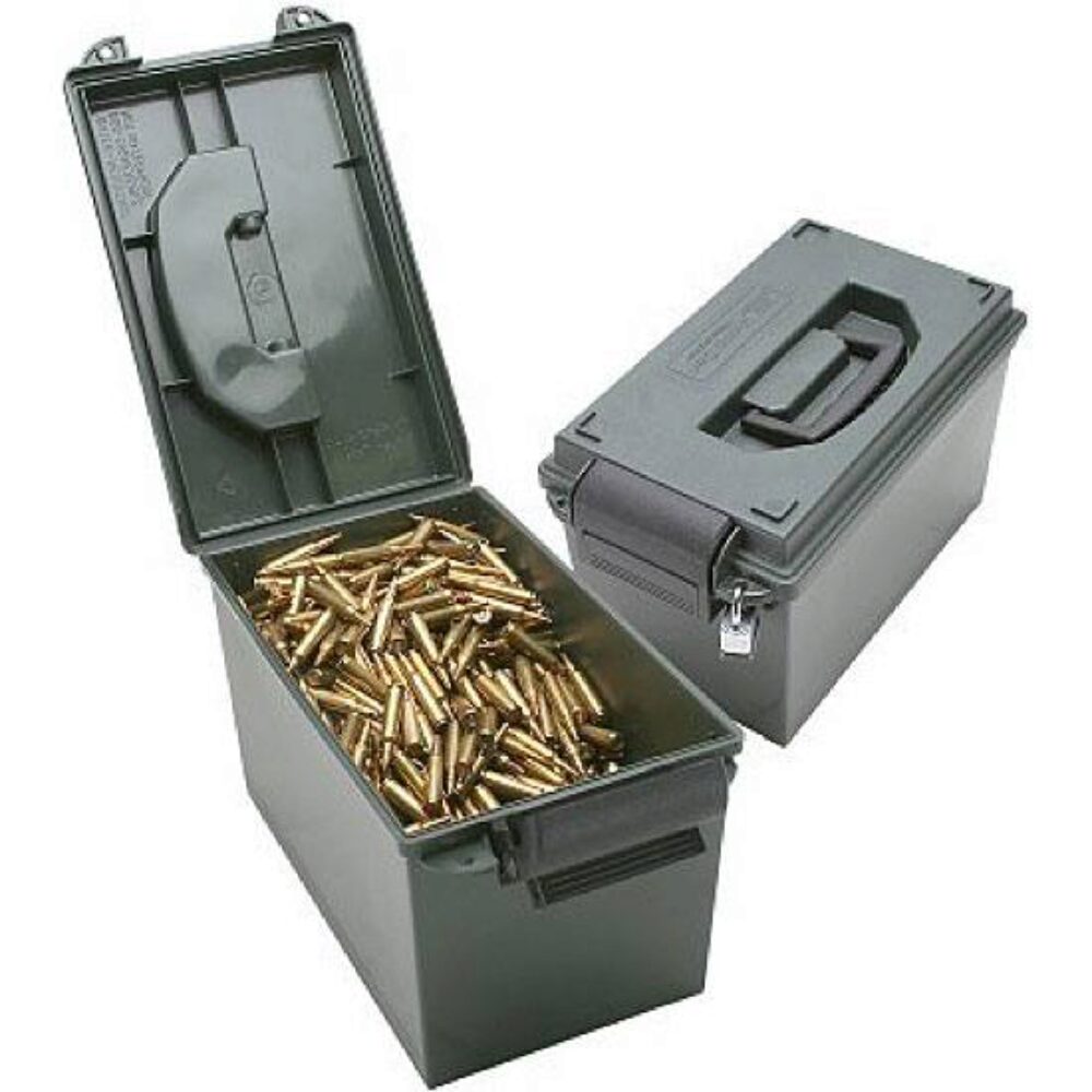 MTM Case-Gard AC11 Ammo Can  Forest Green Polypropylene 707 CU