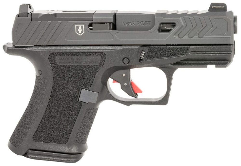 SHADOW SS-4084 CR920 9MM WP FLTD BLK