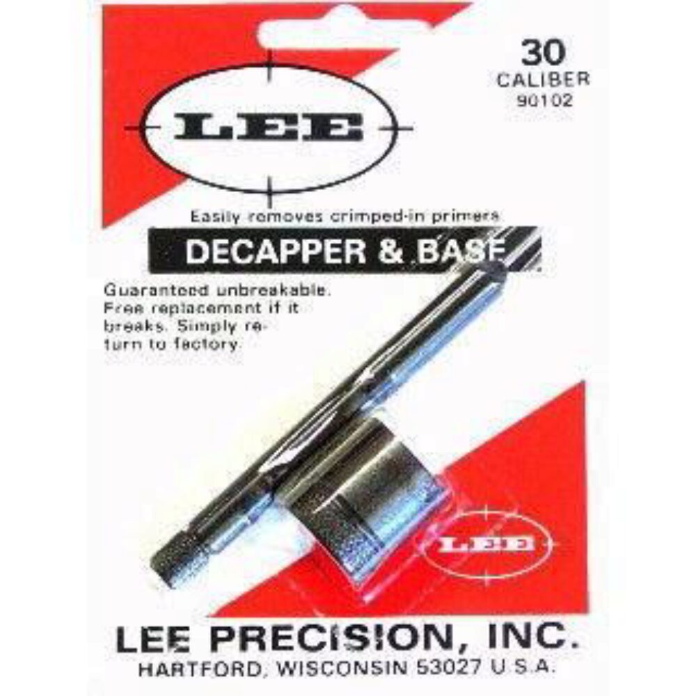 Lee Precision 90102 Decapper & Base  30 Caliber